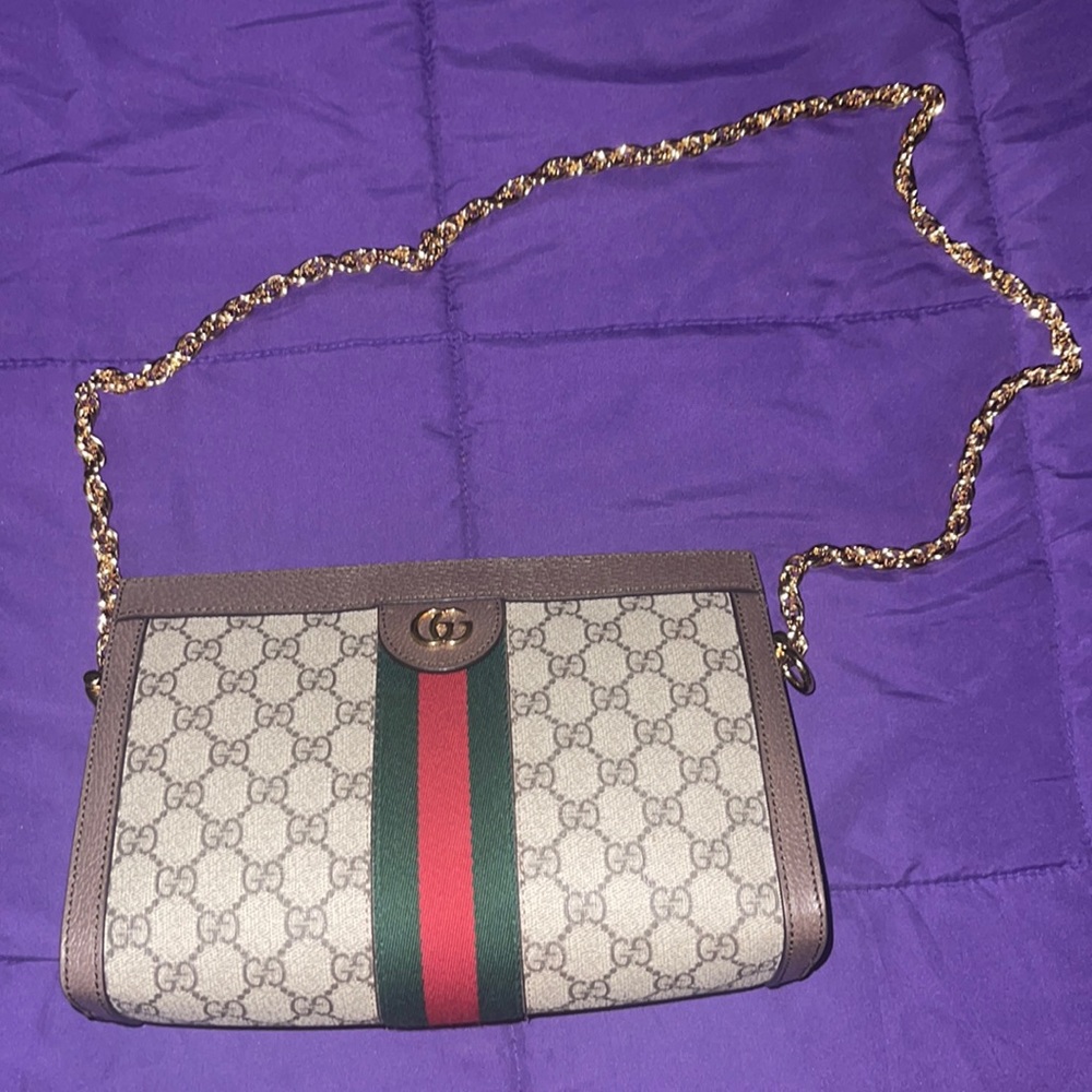 Authentic Gucci Ophidia GG small shoulder bag